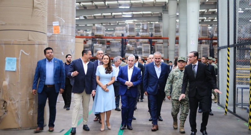 INAUGURA GOBERNADORA DE AGS TERE JIMÉNEZ NUEVA LÍNEA DE PRODUCCIÓN EN LA EMPRESA MICROCART; GENERARÁ NUEVOS EMPLEOS 