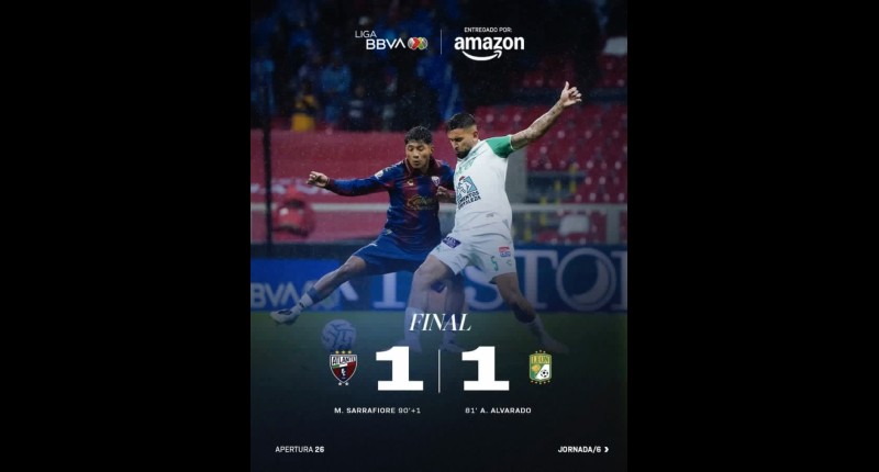 ATLANTE Y PUMAS VIVIERON UN VIERNES DE CONTRASTES EN EL ARRANQUE DE LA JORNADA 6 DEL APERTURA 2026. 