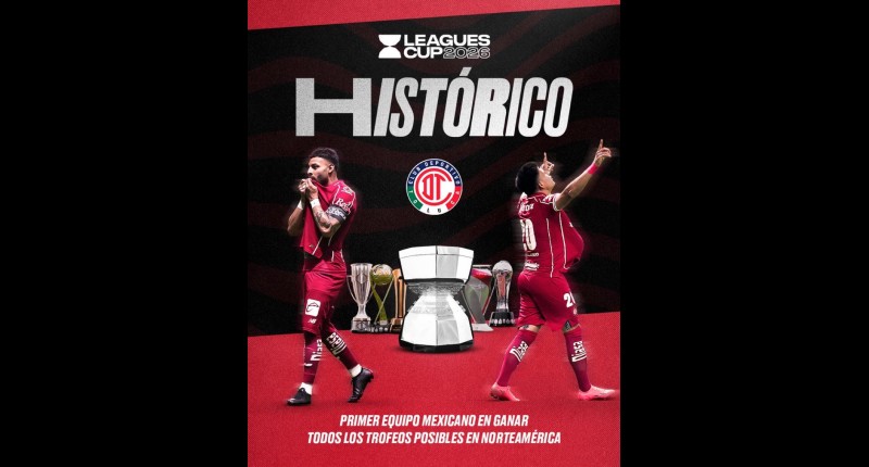 ¡TOLUCA CAMPEÓN DE LEAGUES CUP! 