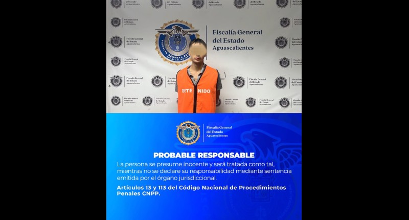 VA A PROCESO A SUJETO QUE COMETIÓ UN ROBO DOMICILIARIO EL PASADO 8 DE AGOSTO EN EL BARRIO DE LA SALUD, EN AGS 