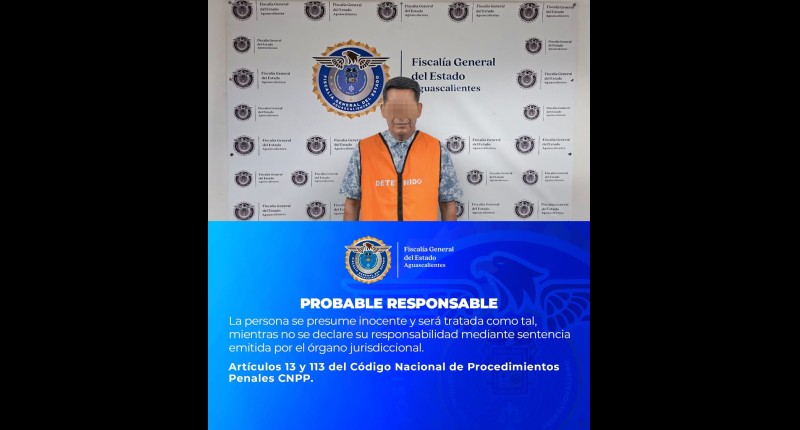 A PROCESO EN AGS  SUJETO QUE VIOLÓ Y COMETIÓ VARIOS  DELITOS SEXUALES EN AGRAVIO DE DOS MENORES DE EDAD 