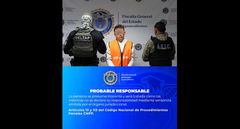 DETENIDO EN QUERÉTARO POR HOMICIDIO COMETIDO EN 2018 EN AGUASCALIENTES