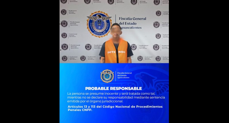 AEIC DE AGS DETIENE A NARCOMENUDISTA EN EL FRACCIONAMIENTO JOSÉ LÓPEZ PORTILLO