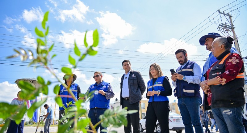 ALCALDE DE AGS, LEO MONTAÑEZ, ENCABEZÓ JORNADA DE ARBORIZACIÓN EN AVENIDA CONSTITUCIONALISTAS