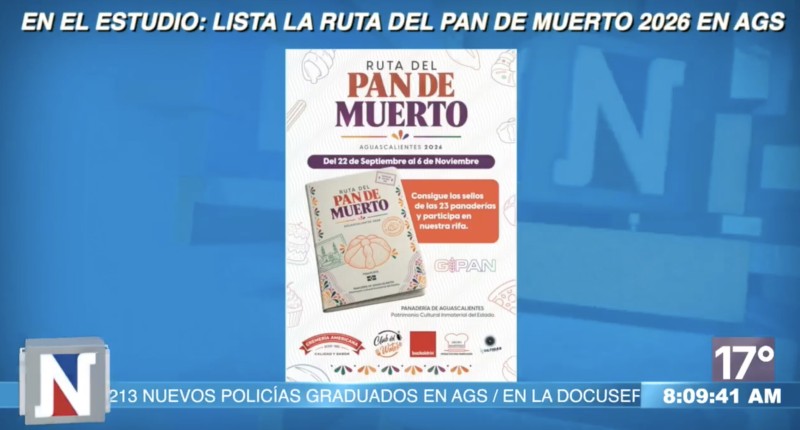 VIDEO| 23 PANADERÍAS CONFORMAN LA RUTA DEL PAN DE MUERTO EN AGS
