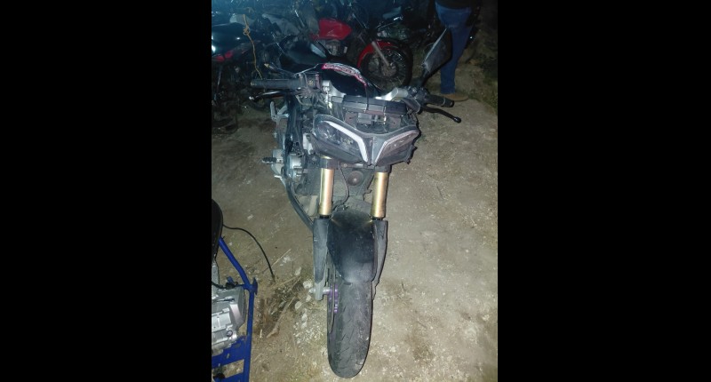 RECUPERAN EN OJOCALIENTE II, EN AGS, MOTOCICLETA ROBADA