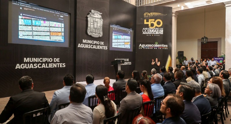 PRESENTA EL ALCALDE DE AGS, LEO MONTAÑEZ, PLATAFORMA DIGITAL DE CONSULTA PARA EL DESARROLLO URBANO Y ORDENAMIENTO TERRITORIAL