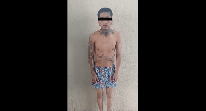 POLICÍA MUNICIPAL DE AGS ASEGURA A SUJETO QUE CAMINABA EN ROPA INTERIOR Y EN ESTADO DE EBRIEDAD