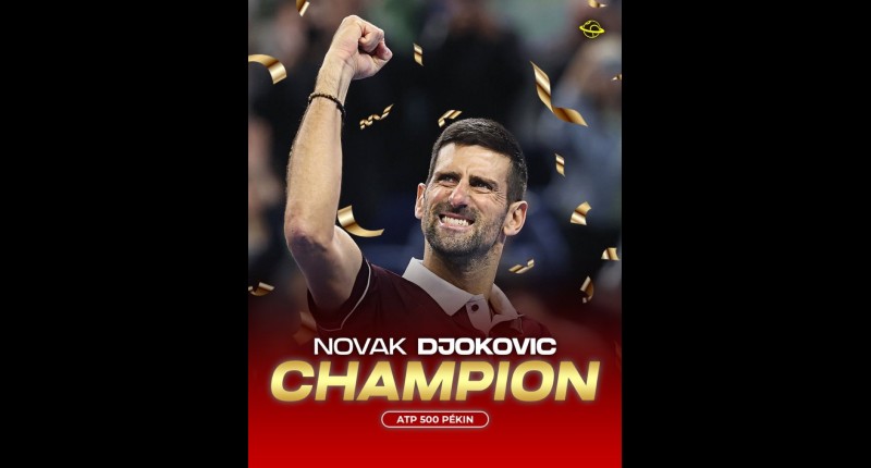 ¡ETERNO EN PEKÍN! NOVAK DJOKOVIC CONQUISTA SU TÍTULO 102 EN EL CHINA OPEN TRAS EL RETIRO DE DE MIÑAUR