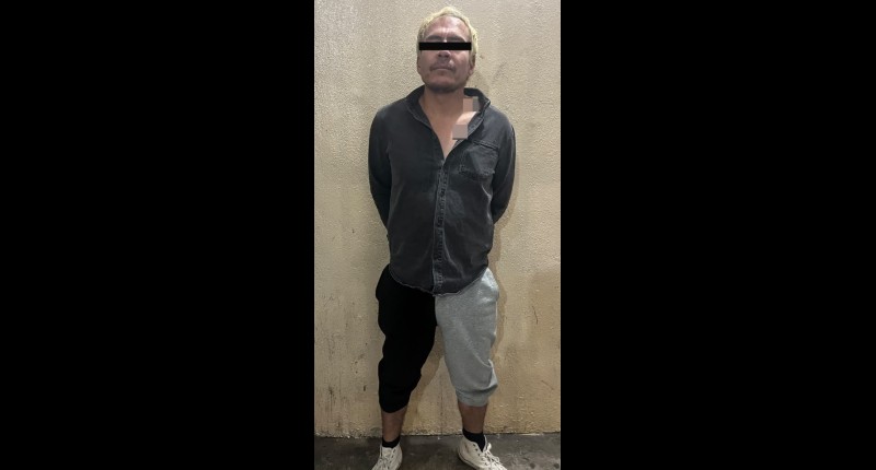 DETIENEN EN LOMAS DE VISTABELLA II, EN AGS, A SUJETO QUE LE PUSO UNA GOLPIZA A SU ABUELITO