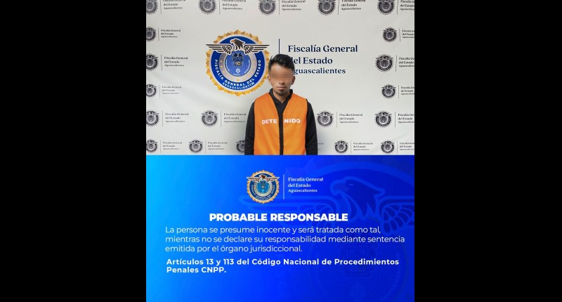 AEIC DE AGS REALIZA CATEO EN VNSA Y DETIENE A NARCOMENUDISTA