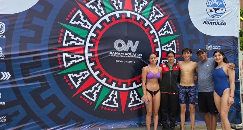 AGUASCALIENTES CONQUISTA CUATRO MEDALLAS Y COLOCA A DOS NADADORAS EN EL MUNDIAL DE AGUAS ABIERTAS