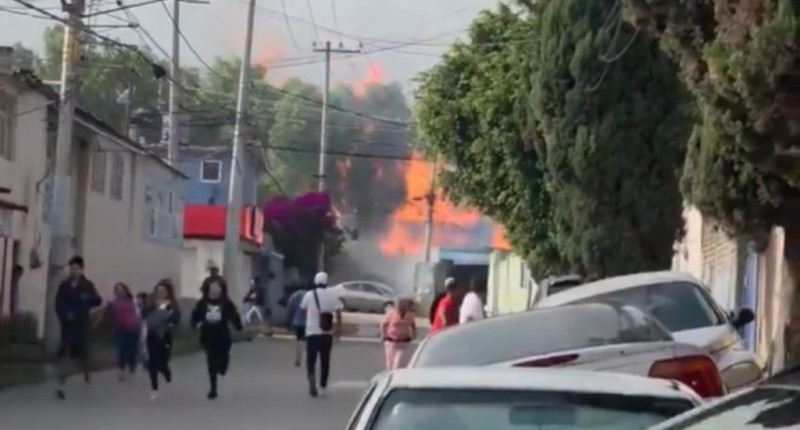 VIDEO | SE REGISTRA EXPLOSIÓN EN GASERA DE COACALCO, EDOMEX
