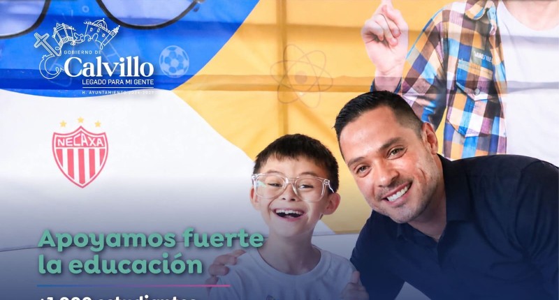 DESTACA DANIEL URRUTIA IMPULSO EN CALVILLO A LA EDUCACIÓN Y ECONOMÍA FAMILIAR