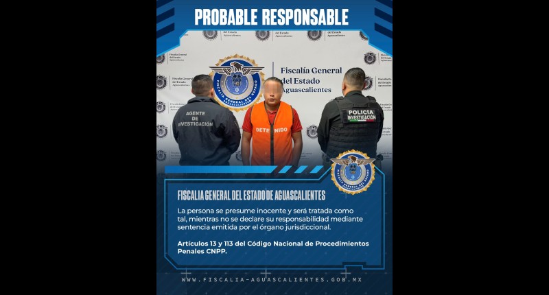 FISCALÍA DE AGUASCALIENTES ENTREGA A HOMBRE BUSCADO EN GUANAJUATO