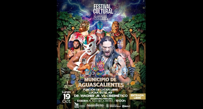 ¡HOY, LA LUCHA LIBRE SE VIVE EN AGUASCALIENTES! 