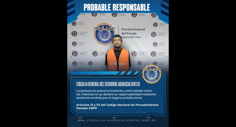 VA A PROCESO EL RESPONSABLE DE ROBO EN VIVIENDA EN FRACCIONAMIENTO AUSTRALIS, EN AGS