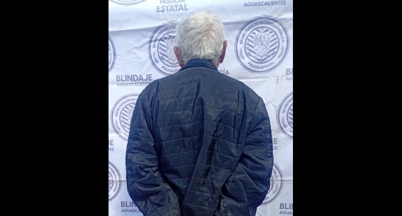 DEPRAVADO SUJETO QUE LE MOSTRABA A MENORES DE EDAD SUS PARTES INTIMAS, FUE DETENIDO EN EL MUNICIPIO DE ASIENTOS, AGS